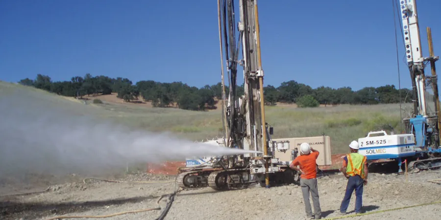 Illustrative image of Jet grouting in Ballarat